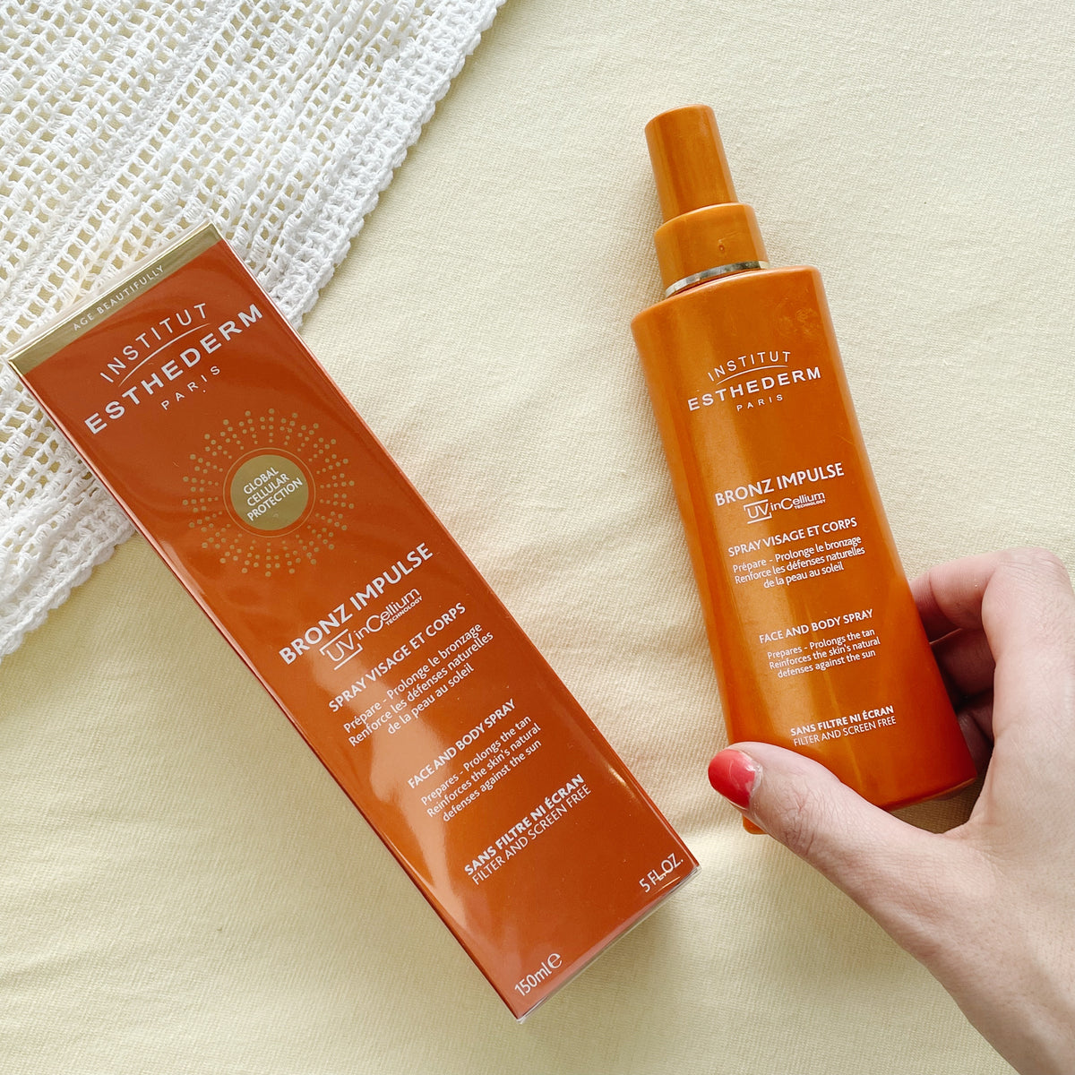 Institut Esthederm | Bronz impulse - tanning booster spray