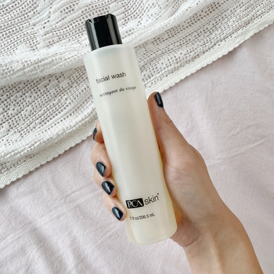 pca skin facial wash gezichtsreiniger