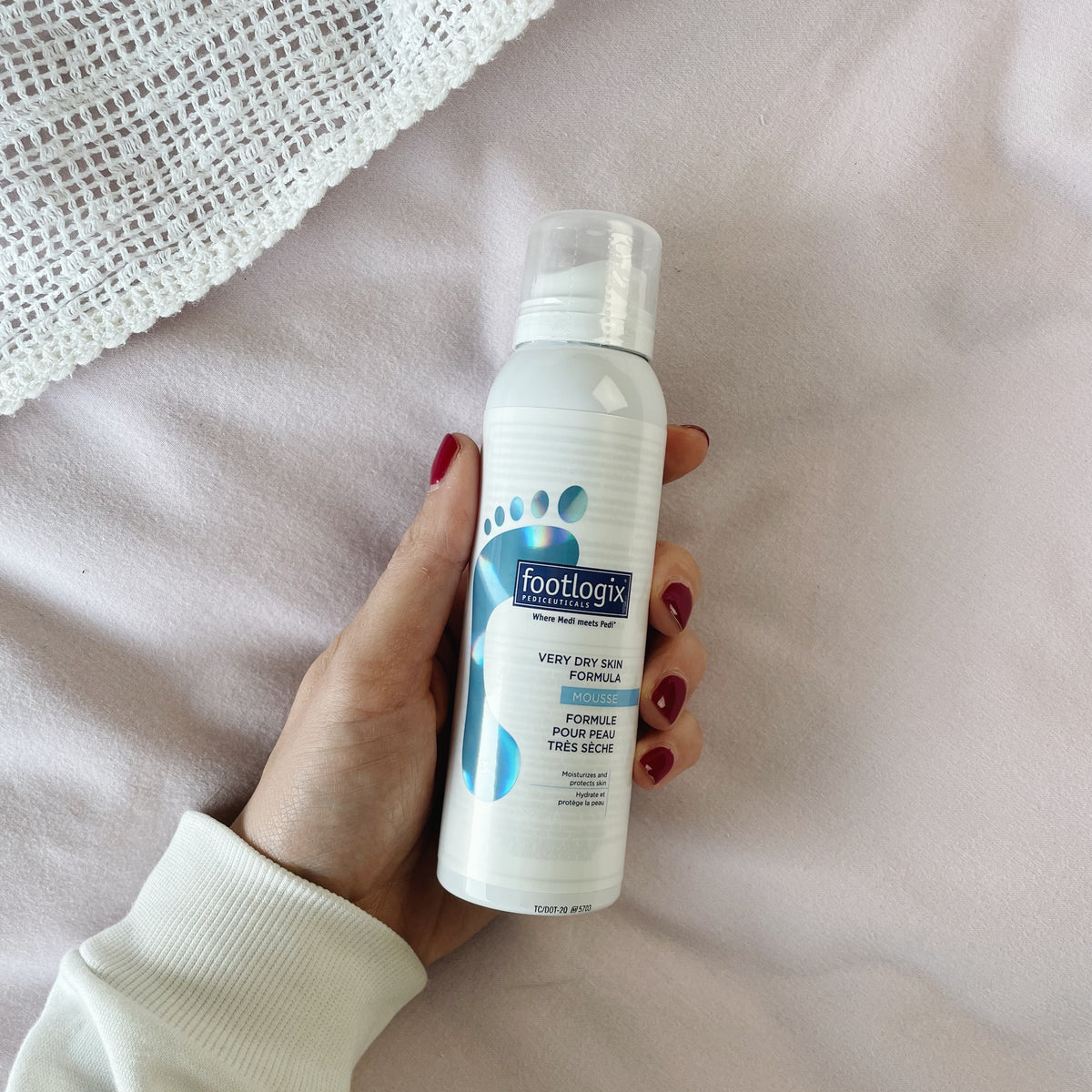 footlogix very dry skin voetmousse voor droge voeten