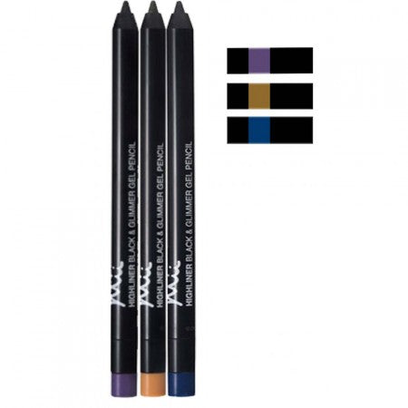 Mii Cosmetics Crayon gel noir et pailleté Highliner, photo du produit