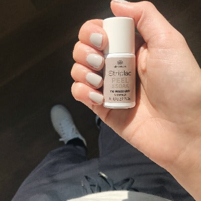 Alessandro | Striplac Peel or Soak Gellak - Mouse Grey 116