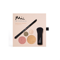Mii Cosmetics Mii Minerals Beautiful Basics Kit in de tint 06 Precious Honey, minerale make-up startset