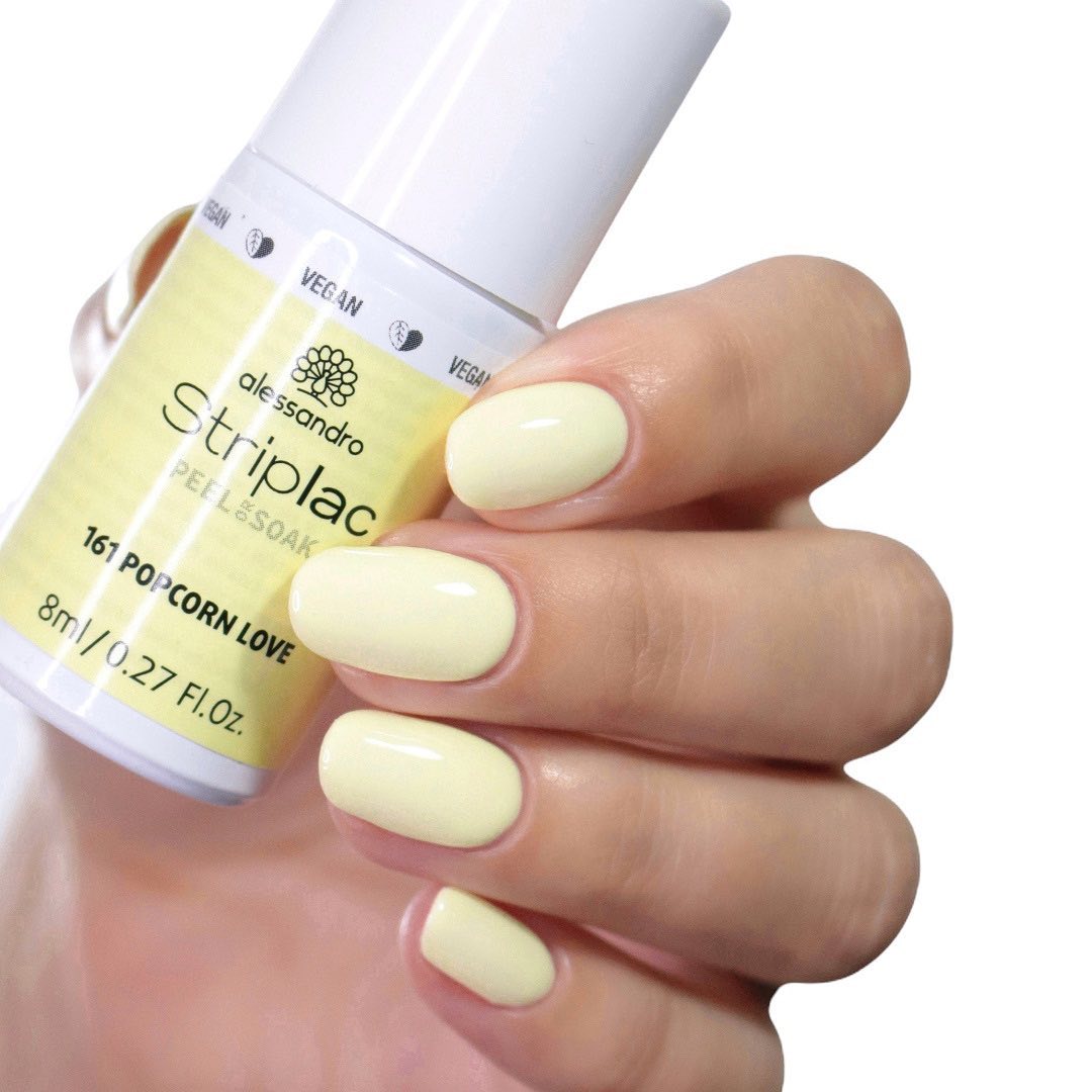 Alessandro | Striplac Peel or Soak Gellak - Popcorn Love 161
