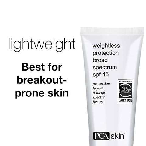 pca skin weightless protection dagcrème met SPF voor gemengde huid